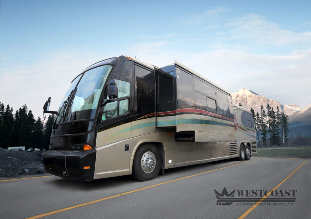 Luxury motor coach charter service in Vancouver