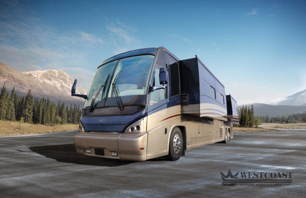 Luxury motor coach charter service in Vancouver